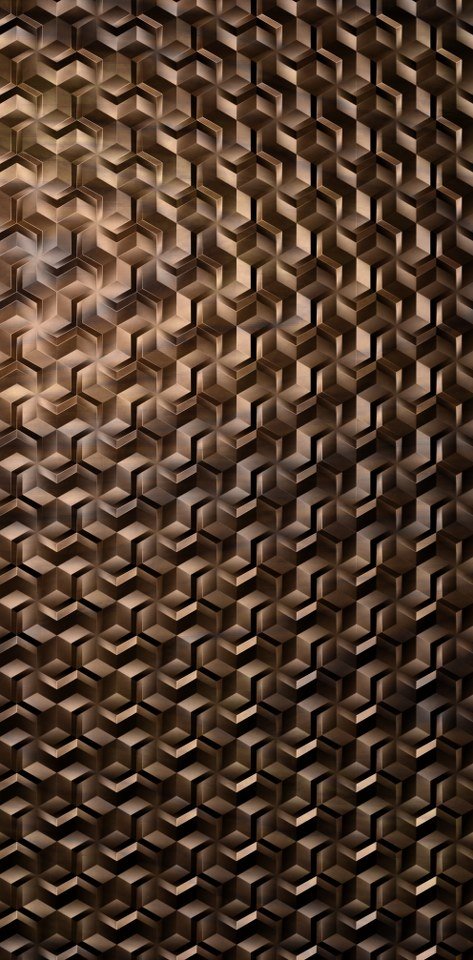 3D Wall Pannel - K-01 Geometric Prism Modern Architectural Relief